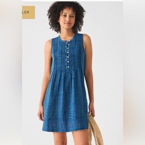 Faherty Isha dress NWT